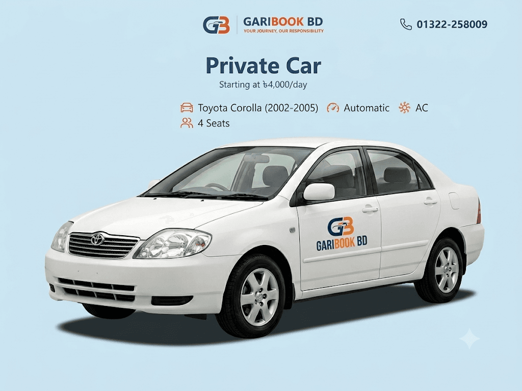 Private Car Rental vehicle preview